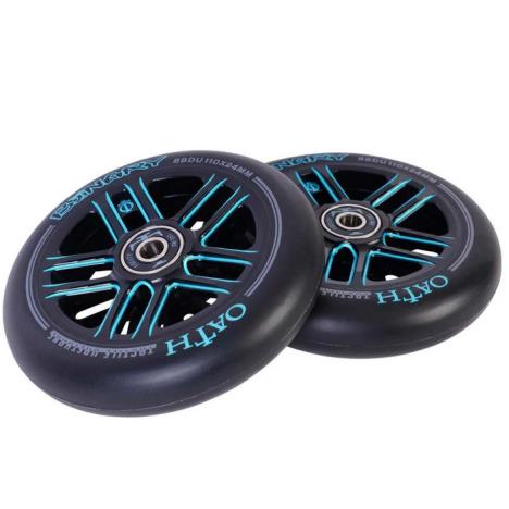 Oath Binary 110mm x 24mm Wheels - Black/Blue £69.99